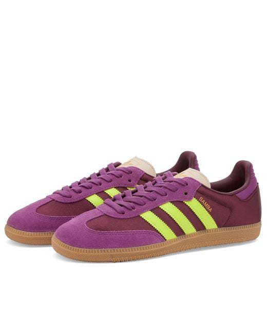 Adidas Purple Samba Og W