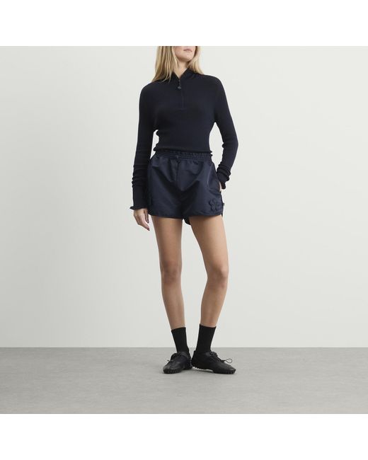 CECILIE BAHNSEN Blue Colette Shorts