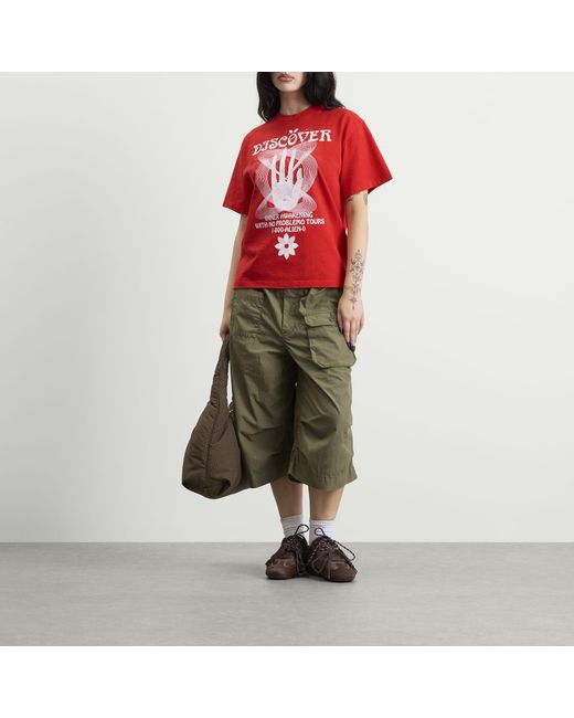 No Problemo Red Discovery Ss T-Shirt