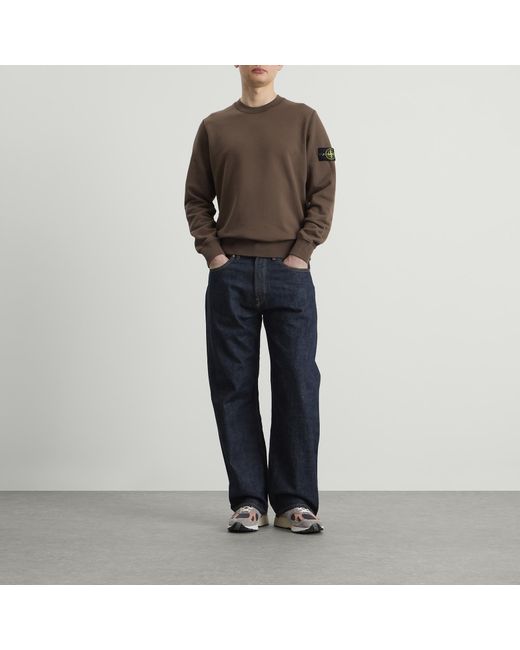Stone Island Brown Sweatshirt