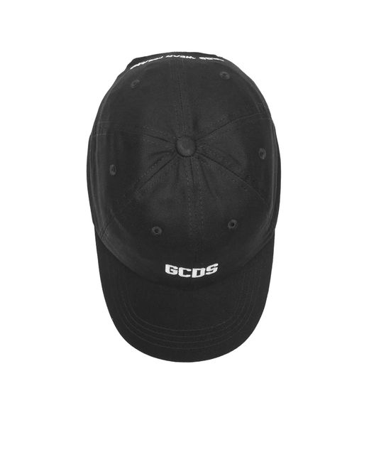 Gcds Black Essential Baseball Cap for men