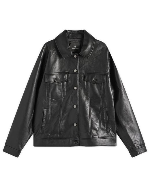 Anine Bing Black Rory Jacket