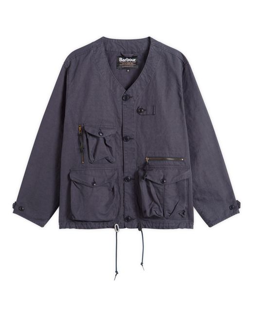 Barbour Blue Heritage+ Endurance Utility Casual Jacket for men