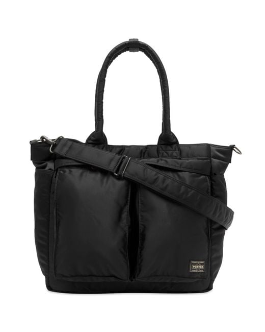 Porter-Yoshida and Co Black Tanker Tote Bag
