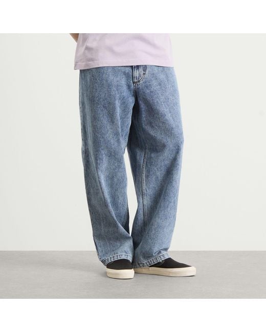 POLAR SKATE Blue Big Boy Loose Tapered Jeans for men
