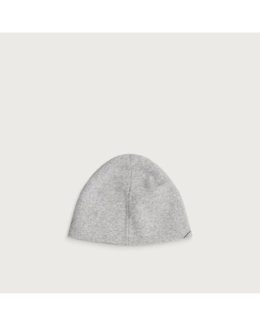 Jacquemus Gray Script Logo Beanie for men