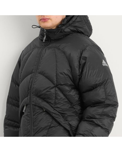 Adidas Gray Eqt Down Jacket for men