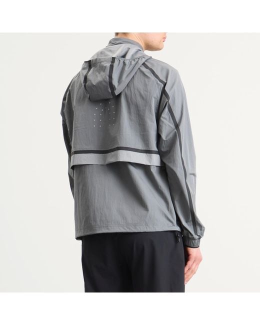 On Shoes Gray Performance Volt Jacket for men