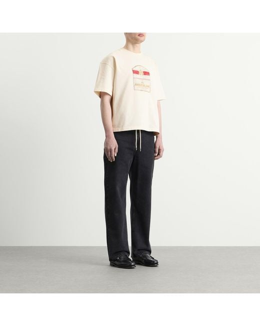 About Blank White Bottle T-Shirt for men