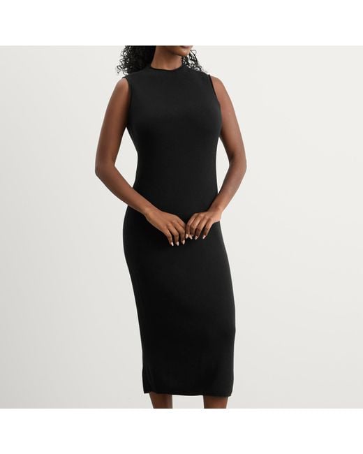 Nike Black Wool Classics Knit Dress