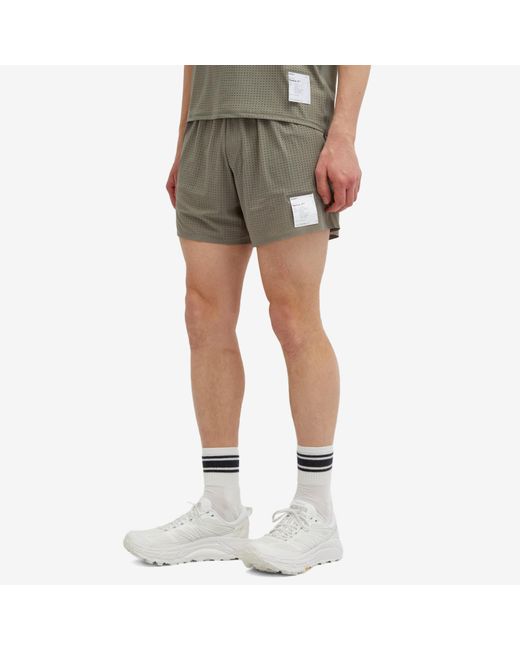Satisfy Gray Space-O 5" Shorts for men