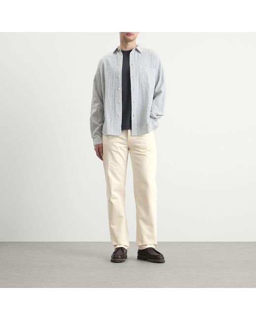 Nudie Jeans Natural Rad Rufus Straight Leg Jeans for men