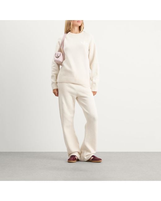 Adidas Natural Knitted Pants