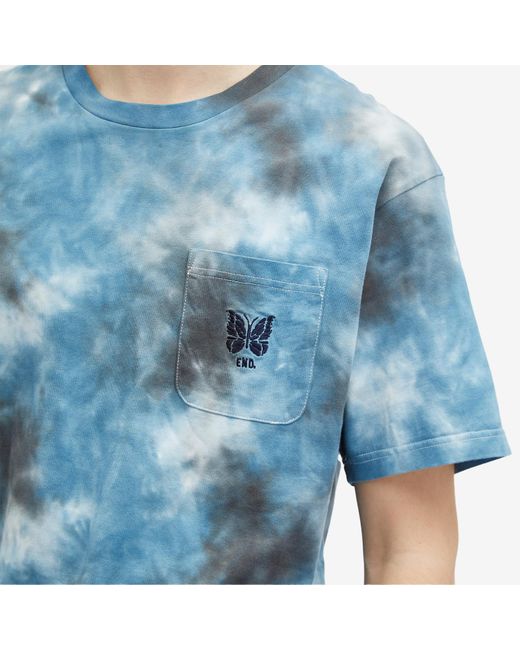 Needles Blue End. X Inline T-Shirt for men