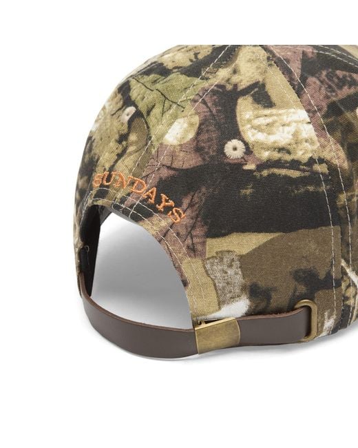Sundays Brown Camo S Cap for men