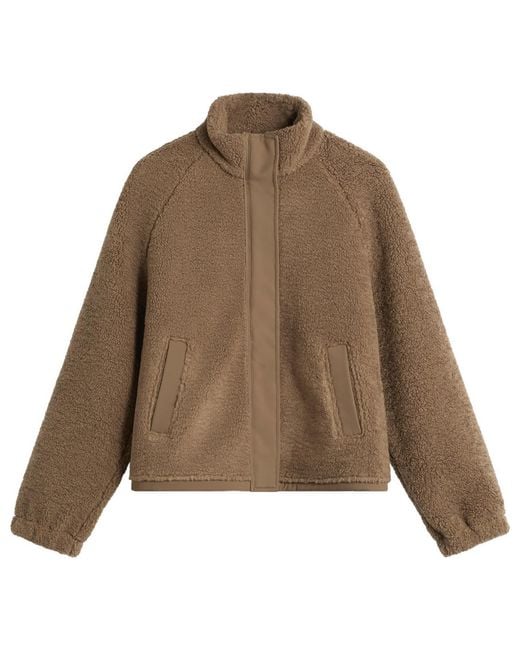 Samsøe & Samsøe Brown Safrost Fleece Jacket