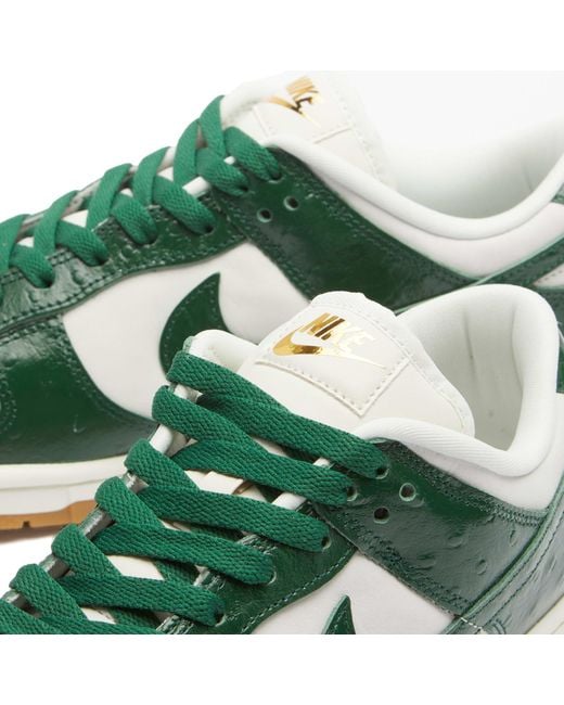 Nike Green W Dunk Low Lx Sneakers