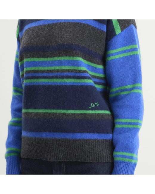 Damson Madder Blue Rene Crew Jumper