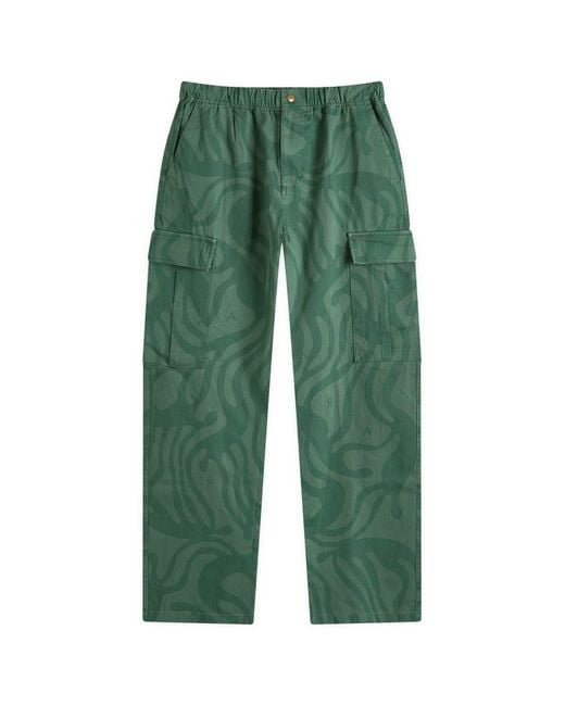 by Parra Green The Blob Cargo Pants for men