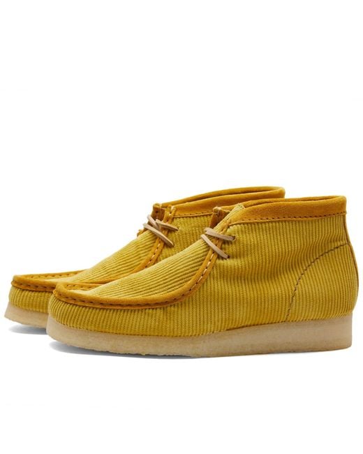 Clarks Yellow Mayde Wallabee Boot