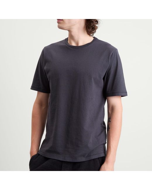 Folk Black Contrast Sleeve T-Shirt for men