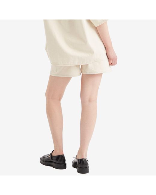 Jil Sander Natural Denim Shorts