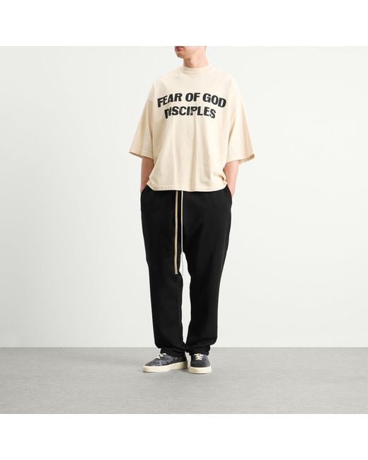 Fear Of God Black Relaxed Sweatpant for men