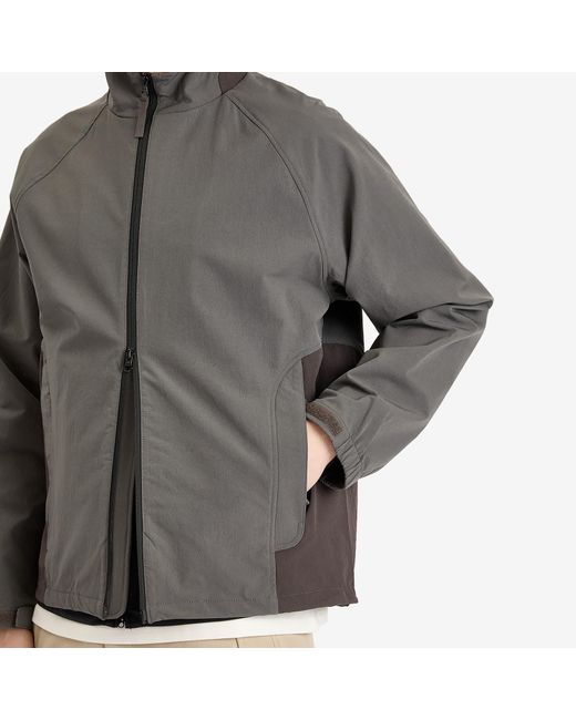 Hiking Patrol Gray Lightweight Soft Shell Jacket for men