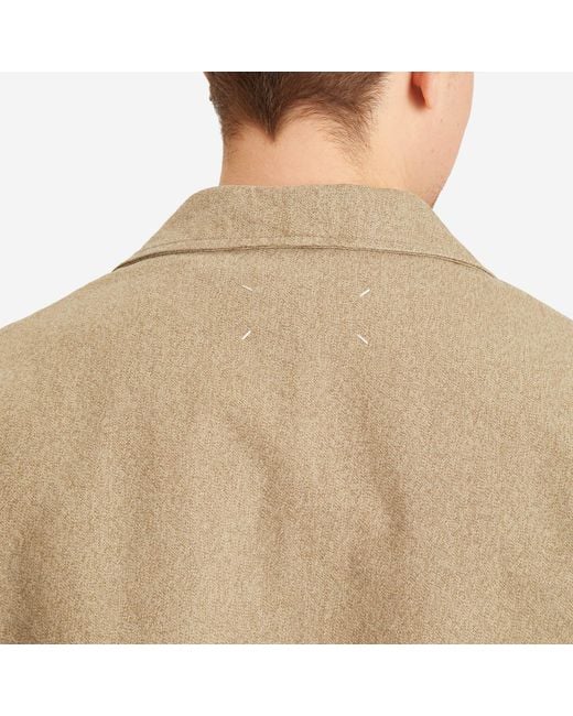 Maison Margiela Natural Cotton Chore Jacket for men