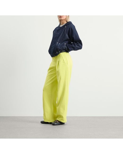 Peachy Den Yellow Trixie Sweat Trouser
