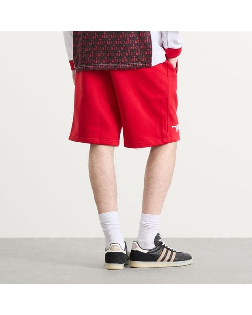 Adidas Red X Places+Faces X Arsenal Fc Shorts for men