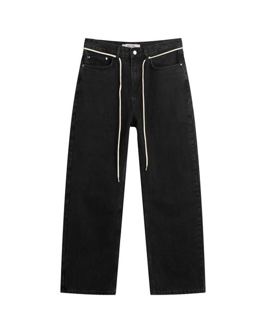 About Blank Black Relaxed Denim Jean for men