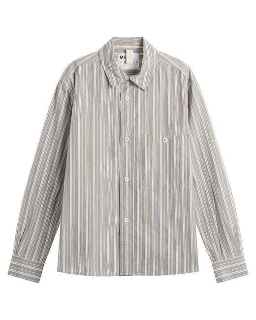 MHL by Margaret Howell Gray Overall Shirt for men