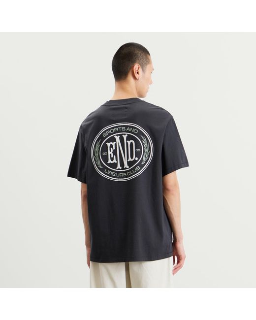 END. Black Leisure T-Shirt