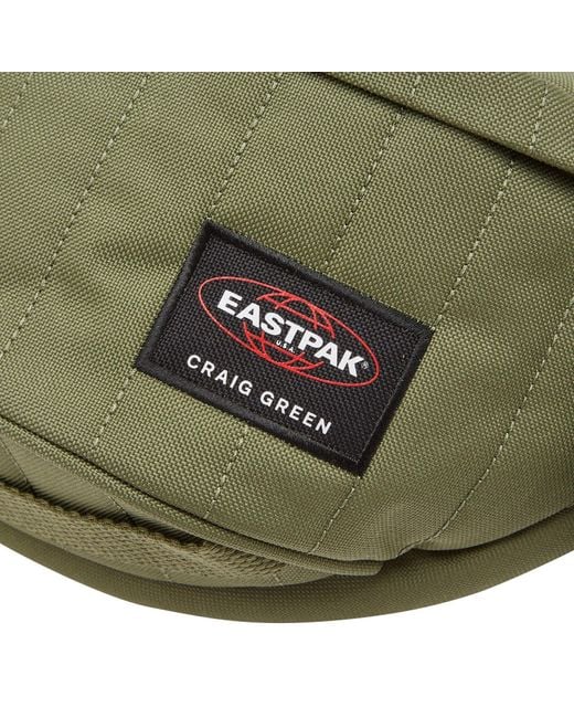 Eastpak Green X Craig Quilted Padded Pak'R Waist Bag