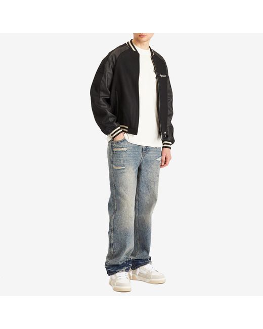Represent Blue R3 Distressed Baggy Denim for men