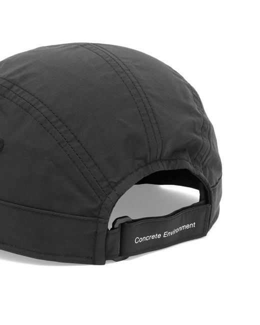 (w)taps Black T-7 Pertex 5 Panel Cap for men