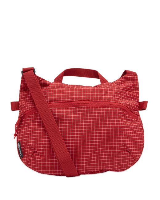 Gramicci Red Ripstop Shoulder Bag