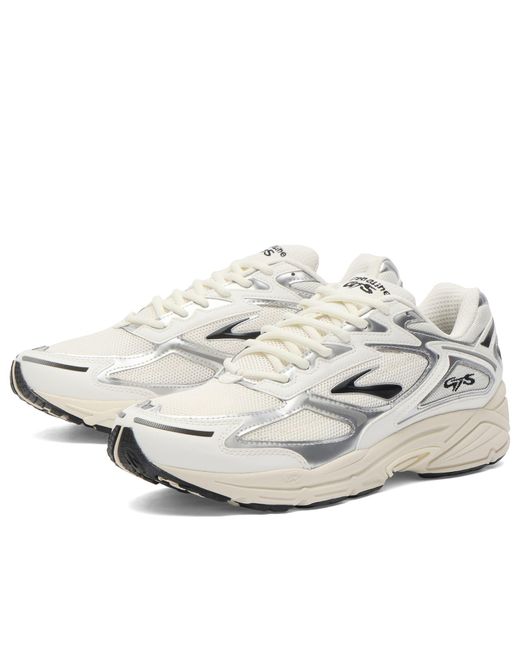 Brooks White Adrenaline Gts 4 for men