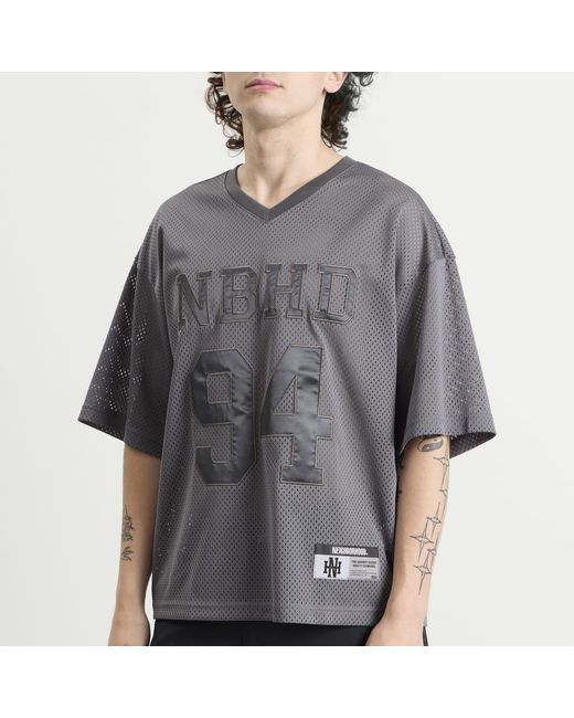 Neighborhood Gray Mesh Hockey Shirt for men