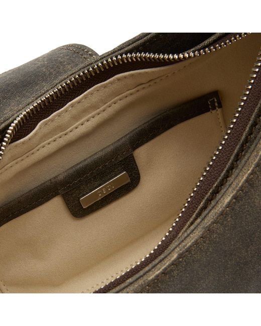 OSOI Brown Hobo Brocle Bag