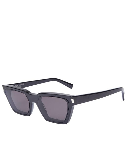 Saint Laurent Gray Saint Laurent Sl 633 Calista Sunglasses