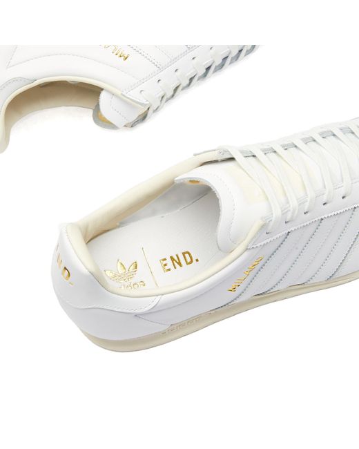 Adidas White End. X Mig 'Milano' Sneakers