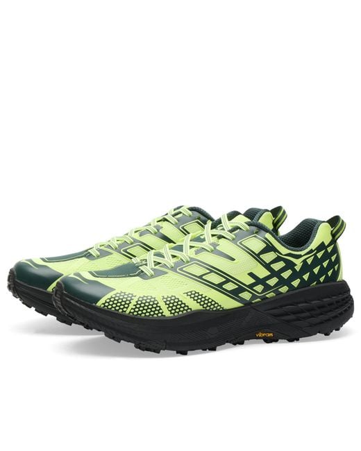 Hoka One One Green Speedgoat 2 Sneaker for men