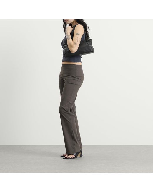 Justine Clenquet Black Flor Chain Charm Bag