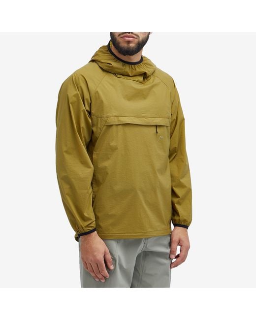 CAYL Green Packable Stretch Hoodie for men