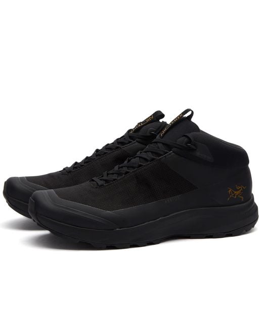 Arc'teryx Black Aerios Fl 2 Mid Gtx Trail Sneakers for men