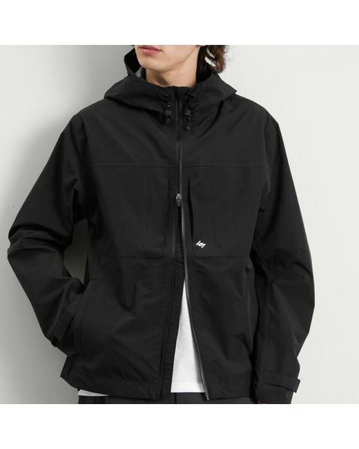 REPRESENT 247 Black Waterproof Jacket for men