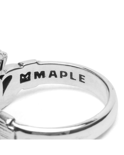Maple Metallic Mother Earth Ring for men