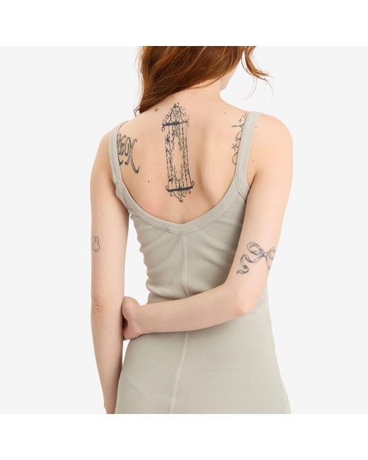 Represent Natural Initial Baby Rib Maxi Dress